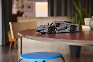 LEGO TECHNIC 42173 Koenigsegg Jesko Absolute Grey Hypercar