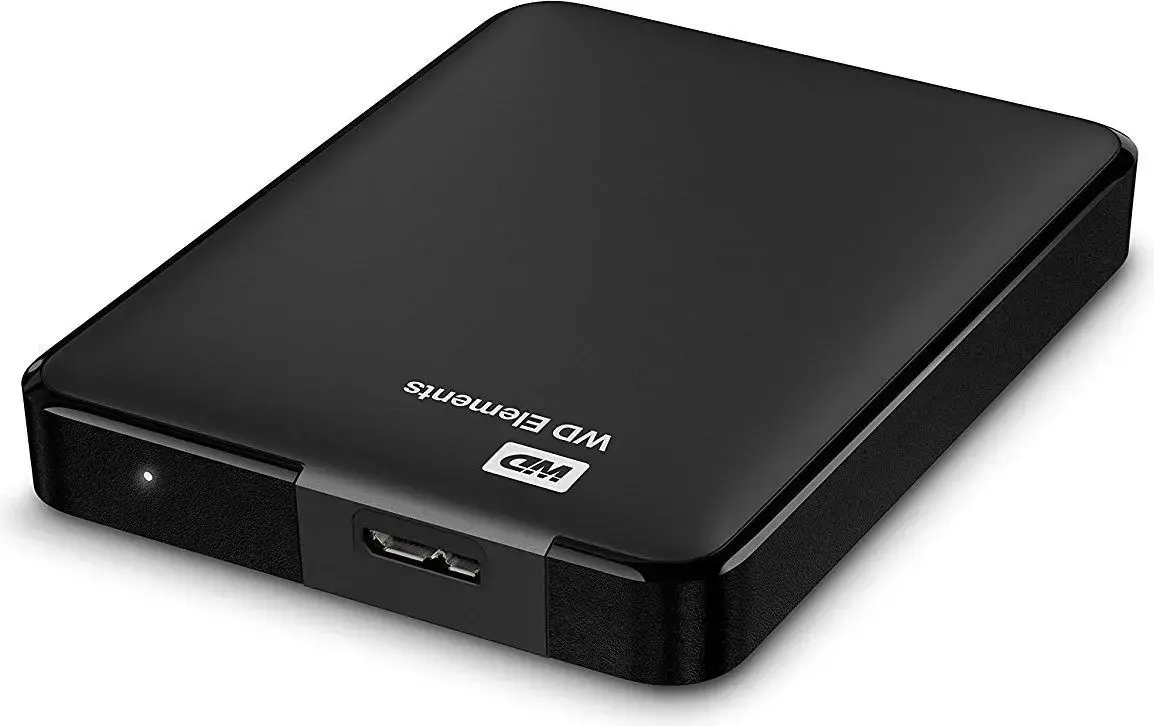 WD Elements Portable 4TB 2.5 Black External HDD