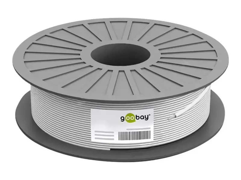 "Goobay" tinklo kabelis 93953 Cat 6, S/FTP, pilkas, 100 m