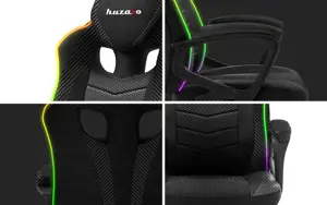 "HUZARO FORCE 2.5 RGB MESH" ŽAIDIMŲ KĖDĖ