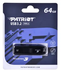 PARTIOT FLASHDRIVE Xporter 3 64GB A tipo USB 3.2
