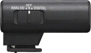 "Sony ECM-S1", Skaitmeninio fotoaparato mikrofonas, 24 bitų, 48 kHz, laidinis ir belaidis, "Bluetooth/3,5 mm", 150 m