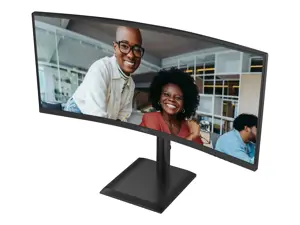 AOC CU34E4CV | 34 " | VA | 21:9 | 120 Hz | 4 ms | 3440 x 1440 pixels | HDMI ports quantity 2 | Black