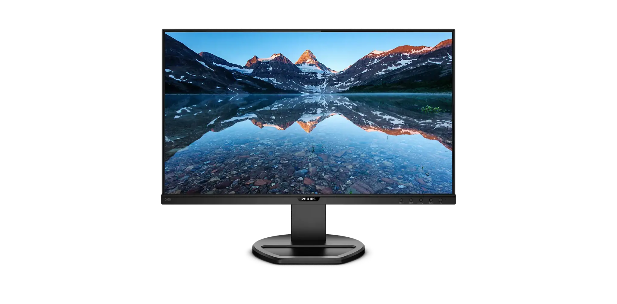 Monitorius Philips B Line 243B9/00, 60.5 cm (23.8"), 1920 x 1080 pixels, Full HD, LED, 4 ms, Black