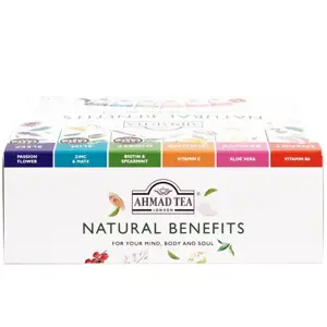 Ahmad Tea Įvairių rūšių ir žolelių užpilų rinkinys, 6x10 pak.