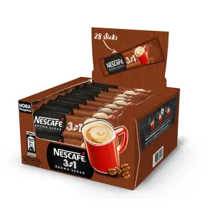 NESCAFE kavos gėrim.su rud.cukr 3in1 (28*16,5g)