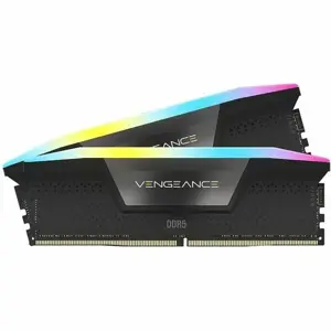 CORSAIR VENGEANCE RGB 32GB 2x16GB DDR5 6000MT/s DIMM Unbuffered 30-36-36-76 Std PMIC XMP 3.0 Black …