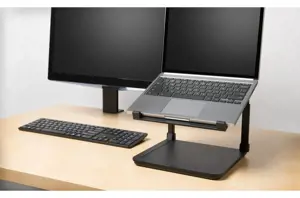 "Kensington SmartFit® Laptop Riser", nešiojamojo kompiuterio stovas, juodas, 39,6 cm (15,6"), 3,5 kg, 256 mm, 248 mm