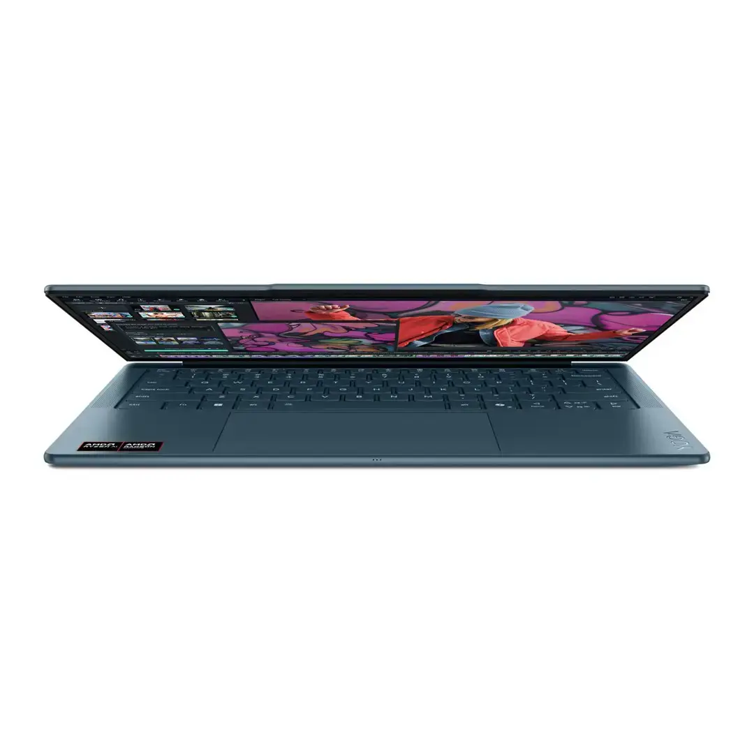 Lenovo Yoga Slim 7 14AKP10 Ryzen AI 5 340 14" WUXGA OLED 400 nits 60 Hz Glossy 16 GB LPDDR5-6400 512 GB SSD Radeon 840M Graphics 1080p webcam 70 Wh Win11 Tidal Teal