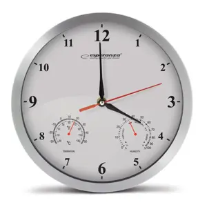 ESPERANZA EHC008W WALL CLOCK WASHINGTON WHITE