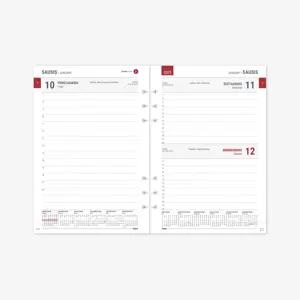 Kalendorius MAXI organizer 2025 A5, oda