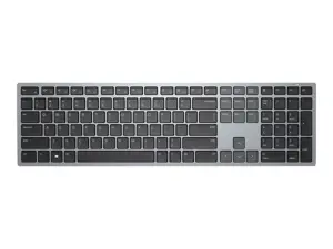 DELL KB700, pilno dydžio (100%), "Bluetooth", QWERTY, pilka