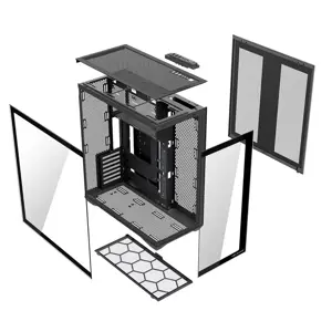 MODECOM Volcano SPACE XL FULL TOWER NF Black