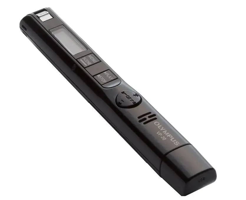 "Olympus" skaitmeninis diktofonas VP-20, 8 GB, juodas