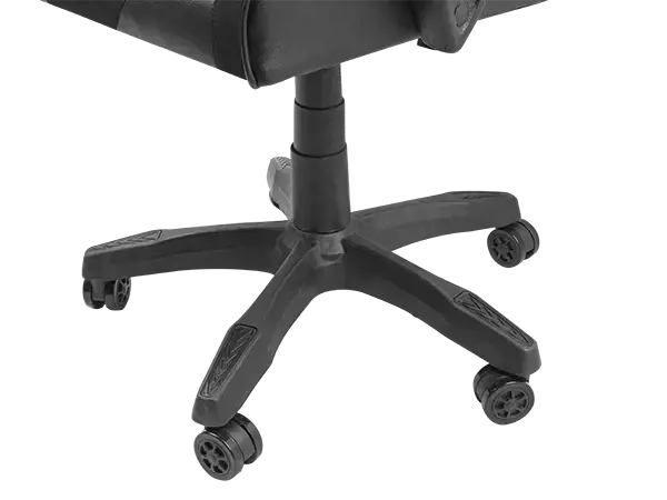 NATEC Fury žaidimų kėdė Avenger L juoda-balta