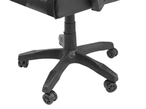 NATEC Fury žaidimų kėdė Avenger L juoda-balta