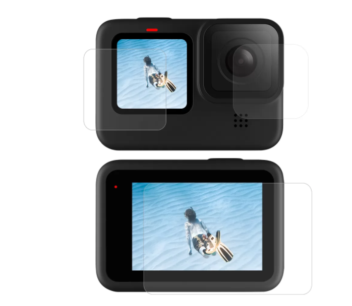 "Telesin" apsauginė ekrano ir objektyvo plėvelė, skirta "GoPro Hero 9" / "Hero 10" / "Hero 11" (GP-FLM-902)