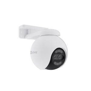 EZVIZ H80x Dual 4K, IP security camera, Indoor & outdoor, Wired & Wireless, Ceiling/wall, White, Spherical