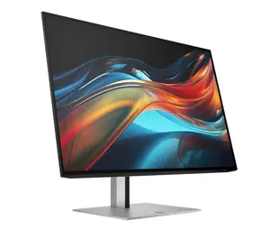 HP Series 7 Pro 24 inch WUXGA USB-C Monitor - 724pu, 61 cm (24"), 1920 x 1200 pixels, WUXGA, Black, Silver