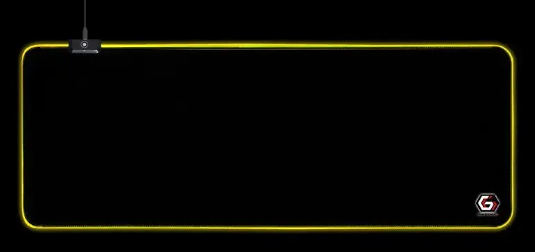 GEMBIRD MP-GAMELED-L Žaidimų pelės kilimėlis su LED šviesos efektu L dydis 300 x 800 mm