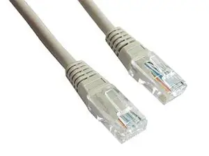 GEMBIRD PP12-0.5M Gembird sujungimo laidas RJ45, cat.5e, UTP, 0,5 m, pilkos spalvos