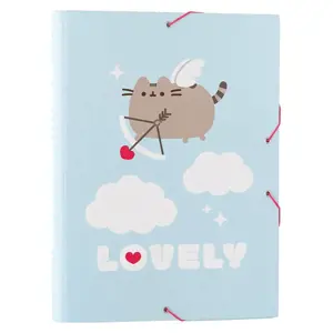 Pusheen - aplankas / dokumentų aplankas iš kolekcijos "Purrfect Love" (24,5 x 34 cm)