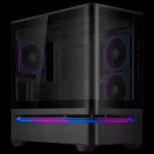 ASUS PRIME AP202 TG ARGB BLACK enclosure