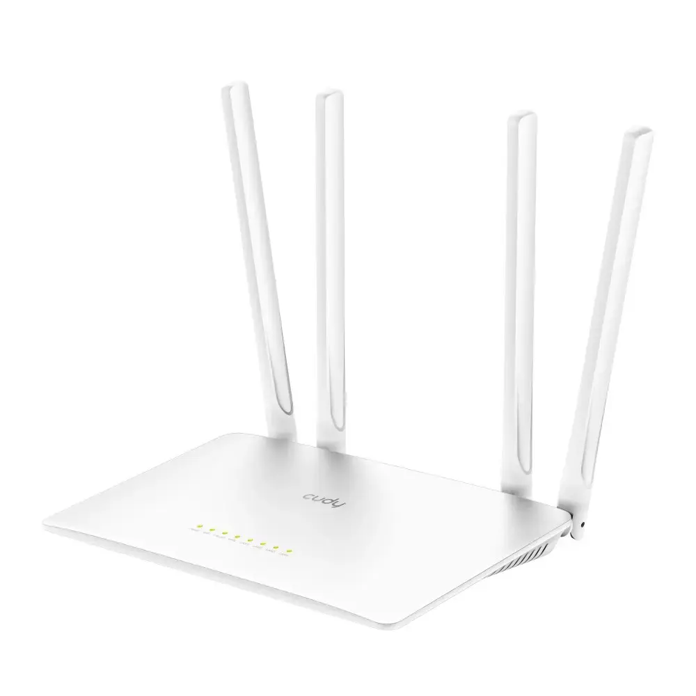 Cudy WR1200 belaidis maršrutizatorius Fast Ethernet Dviejų dažnių (2,4 GHz / 5 GHz) baltas