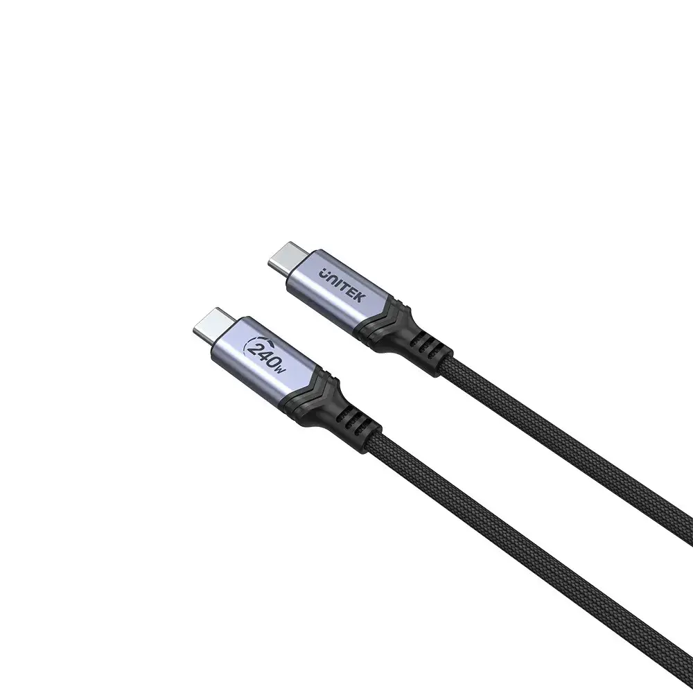 UNITEK USB-C 3.1 ĮKROVIMO KABELIS, PD 240W, 2 M