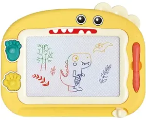 WOOPIE magnetinė spalvinimo lenta + 2 dinozaurų antspaudai