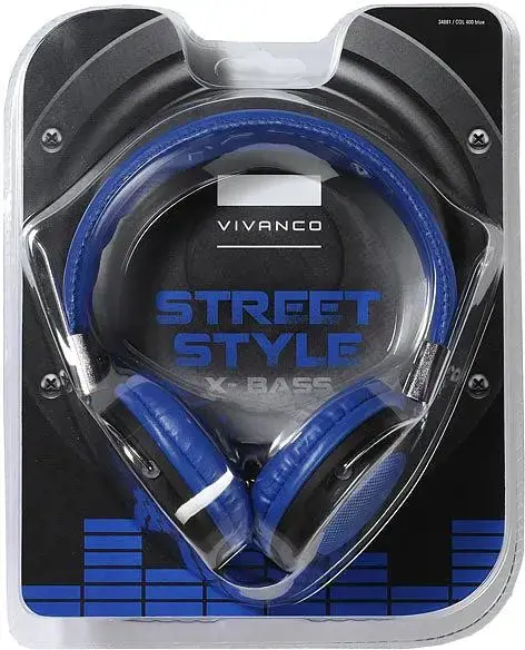 "Vivanco" ausinės COL400, mėlynos (34881)