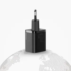 "Baseus Super Si" greitasis įkroviklis 1C 20W EU Black (juodas)
