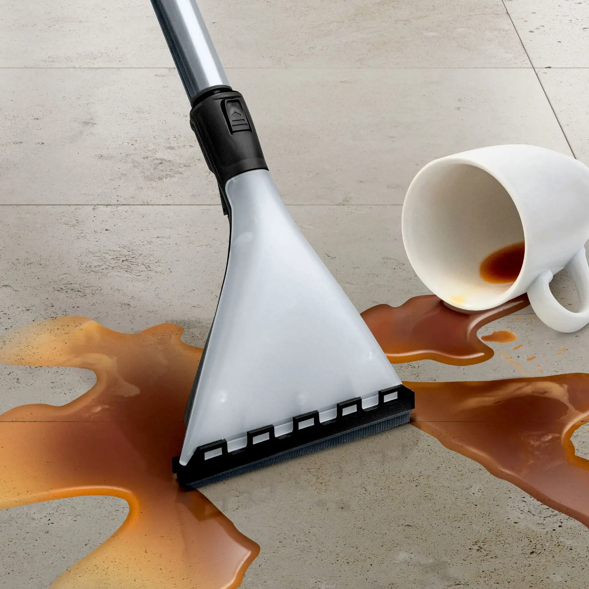 "Bosch Serie 4" BWD421PET, 2100 W, cilindrinis dulkių siurblys, sausas ir drėgnas, HEPA, filtravimas, juodas, raudonas