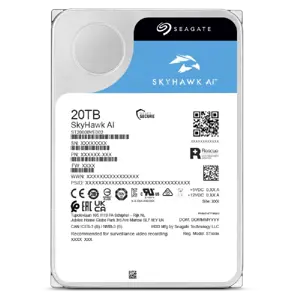 Seagate SkyHawk AI, 3.5", 20 TB, 7200 RPM