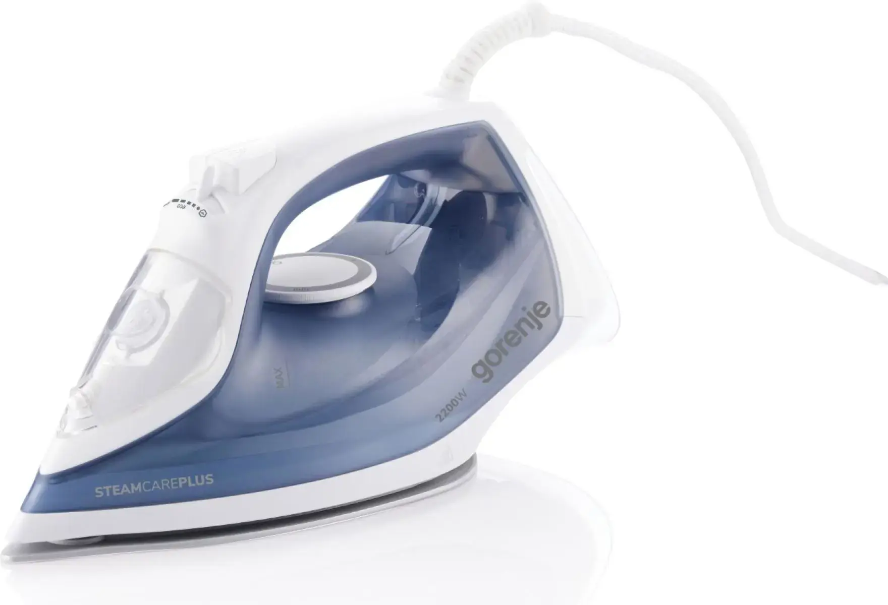 Gorenje SIK2200WB | Steam iron | 2200 W | Continuous steam 35 g/min | Water tank capacity 450 ml | Blue | Steam boost performance 160 g/min