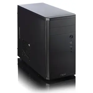 Fractal Design CORE 1100, Mini Tower, Kompiuteris, Juodas, micro ATX, Mini-ITX, HDD, Maitinimas, 14,8 cm