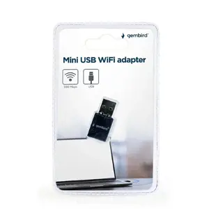 GEMBIRD WNP-UA300-01 Mini USB WiFi adapteris 300 Mbps