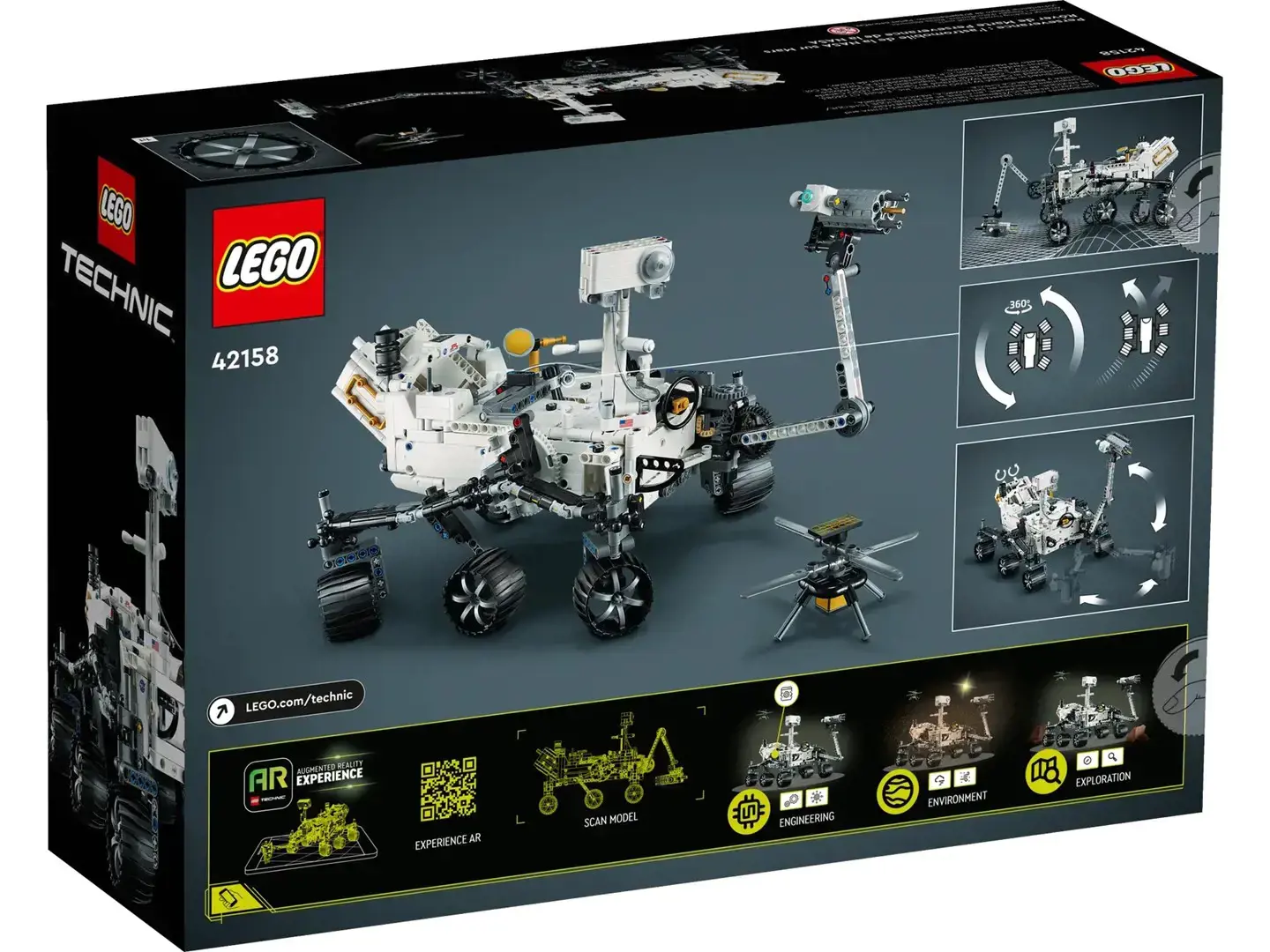 LEGO TECHNIC 42158 NASA MARSO ROVERIS PERSEVERANCE