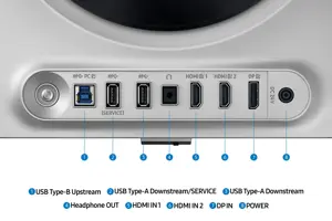 Samsung LS27DG610SUXEN 27" OLED Monitor QHD 2560x1440/16:9/200cd/m2/0.03ms, HDMI, DP | Samsung