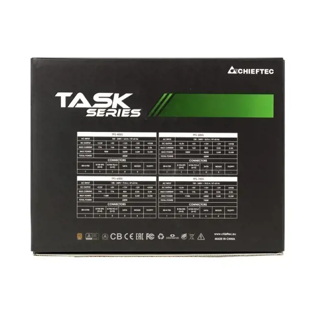 Maitinimo blokas CHIEFTEC TPS-700S, 700 W, 80 PLUS BRONZE