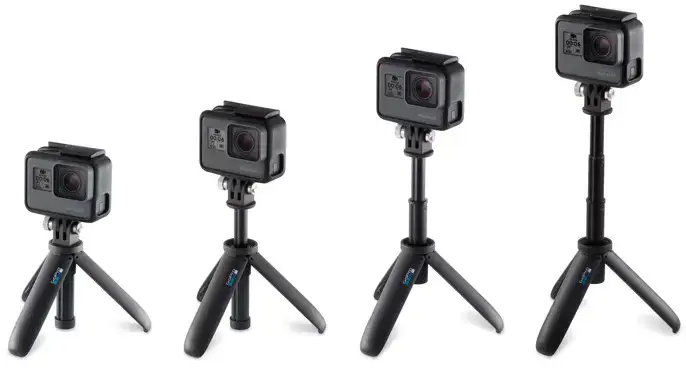 "GoPro Shorty Mini" prailginimo strypas ir trikojis