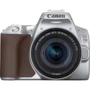 "Canon EOS 250D + EF-S 18-55mm f/4-5.6 IS STM, 24,1 MP, 6000 x 4000 taškų, CMOS, 4K Ultra HD, jutik…