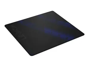 Lenovo GXH1C97870, juoda, mėlyna, vaizdas, mikropluoštas, guma, neslystantis pagrindas, žaidimų pelės kilimėlis