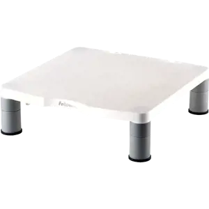 "Fellowes Standard Monitor Riser", laisvai pastatomas, 27 kg, 43,2 cm (17"), aukščio reguliavimas, grafitinis, platininis