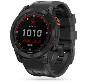 "Tech-Protect" laikrodžio dirželis IconBand Garmin fenix 3/5X/3HR/5X Plus/6X/6X Pro/7X, juodas