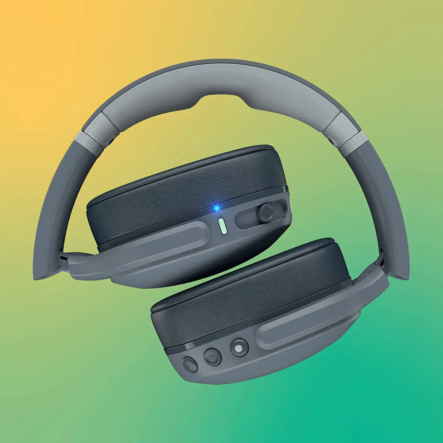 "Skullcandy" belaidės ausinės "Crusher Evo" su mikrofonu, belaidės, "Chill Grey