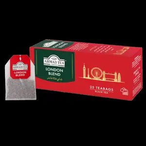 Juodoji arbata AHMAD CLASSIC BLACK, 25 arbatos maišelių x 2 g