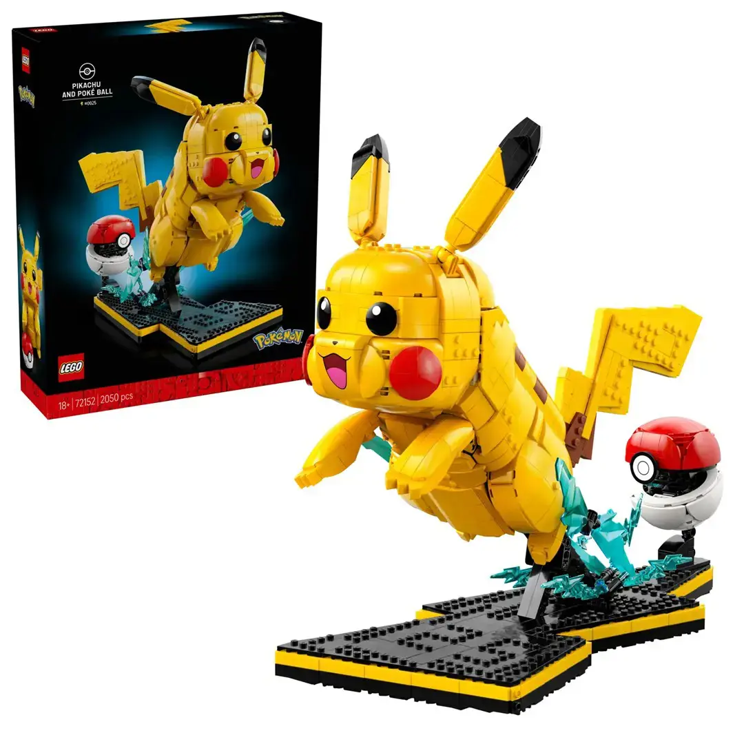 LEGO POKÉMON 72152 Pikachu and Pokéball