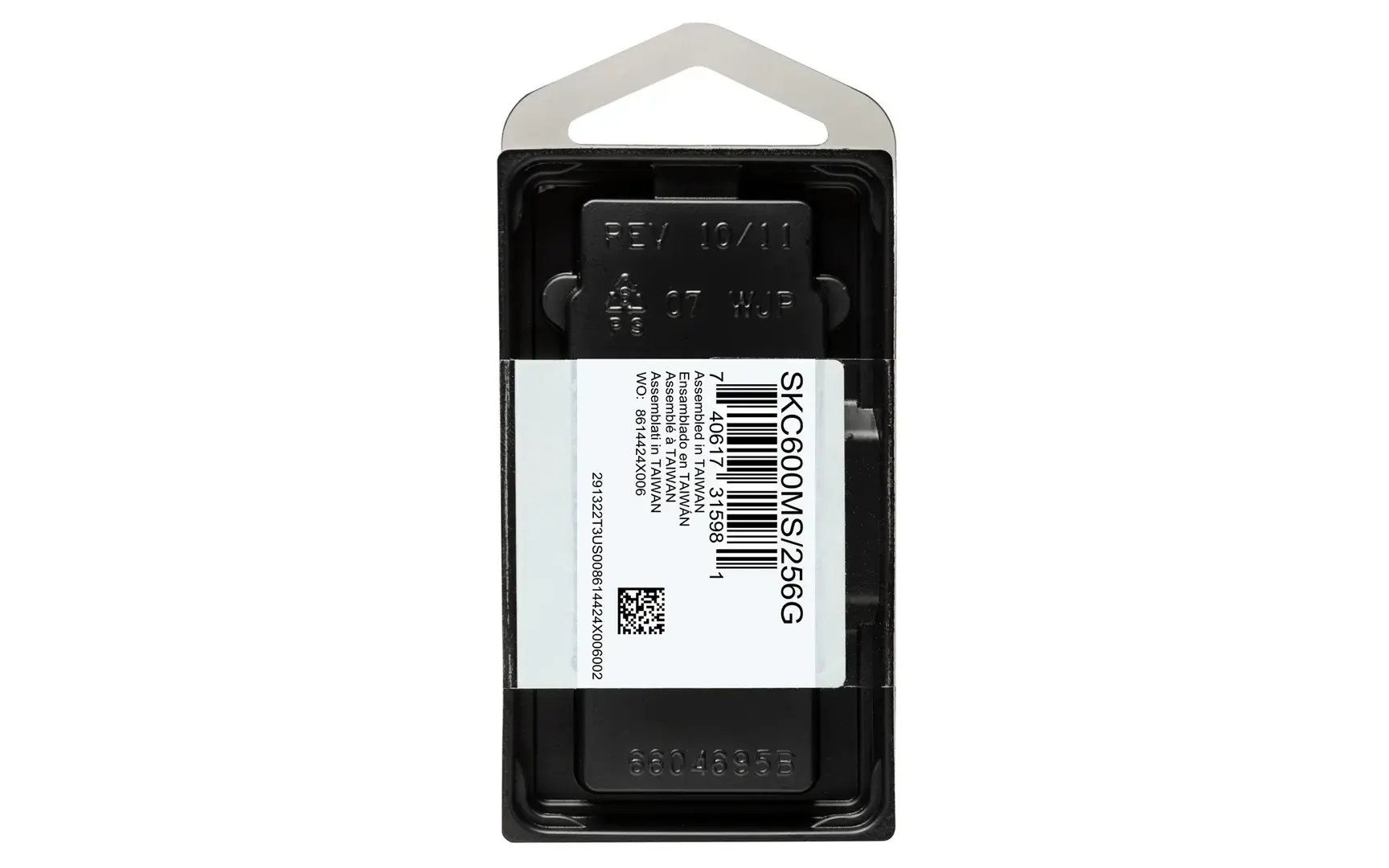 SSD diskas KINGSTON KC600 256 GB, mSATA, SATA 6Gb/s