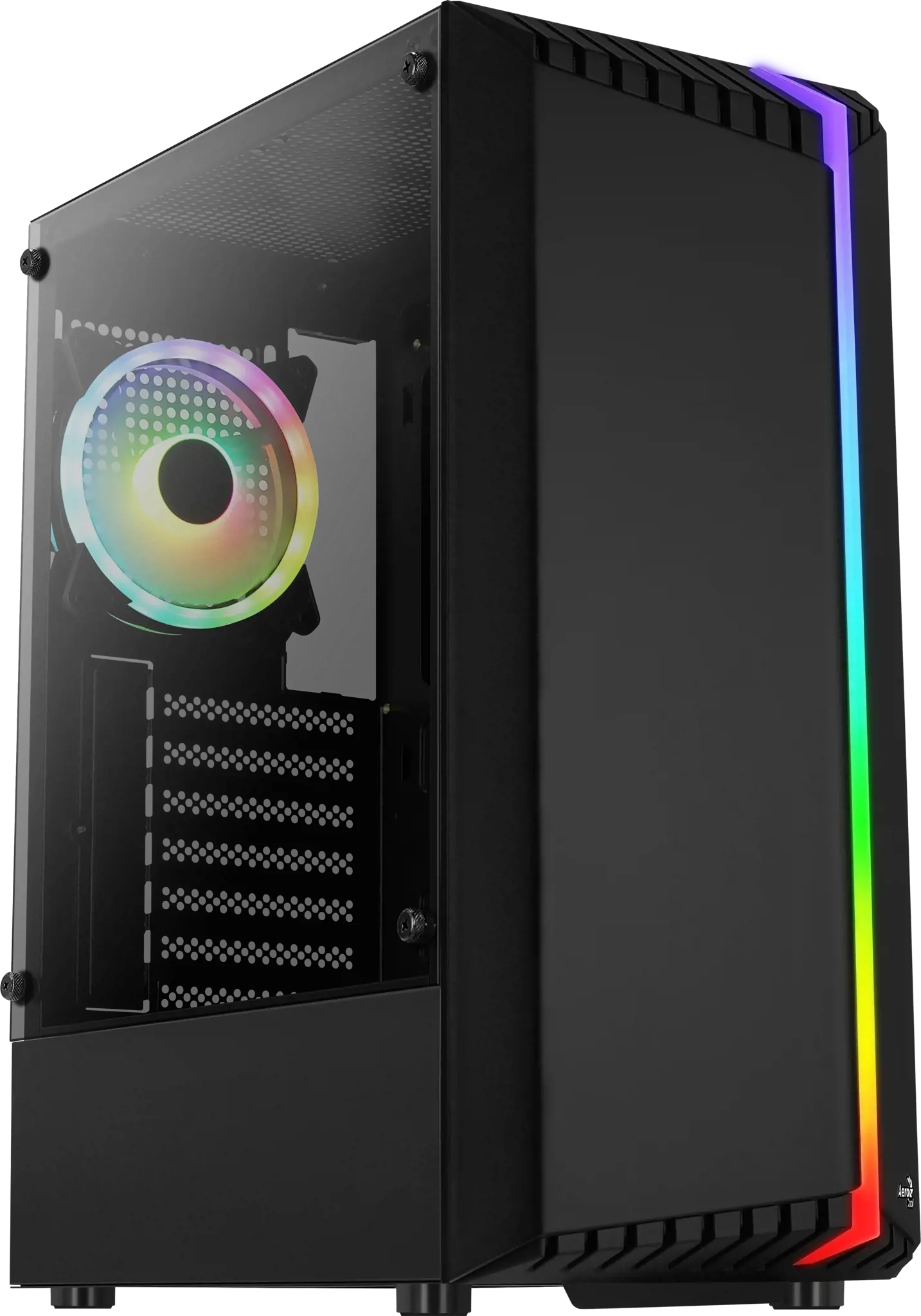 AEROCOOL PGS BIONIC-G-BK-v2 RGB - Kompiuterio korpusas